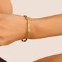 Bangle Radiance Acciaio Dorato