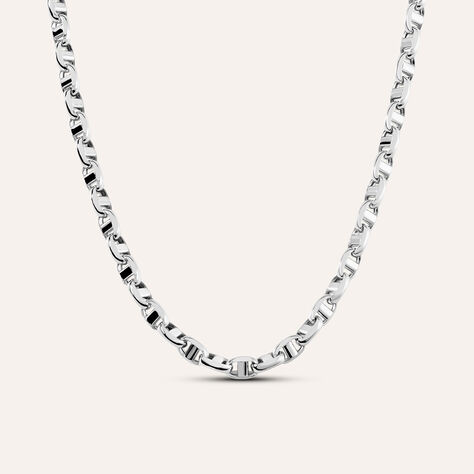 Catena L'homme Or Oro Bianco - Collane Catena Uomo | Stroili