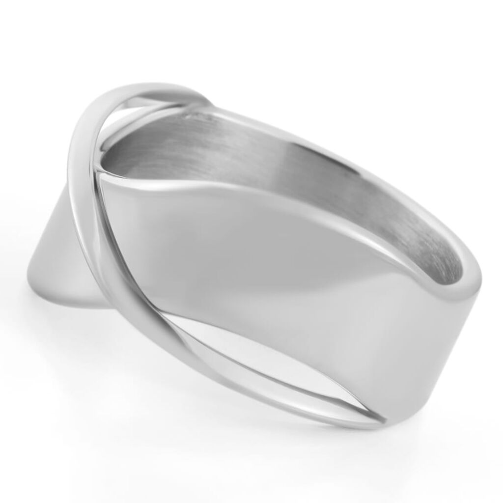 Anello Fascia Lady Code Acciaio - Anelli Moderni Donna | Stroili