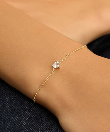 Bracciale Punto Luce Claire Oro Giallo Cubic Zirconia