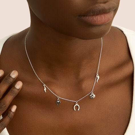 Collana Silver Moments Argento Rodiato Cubic Zirconia - Collane Donna | Stroili