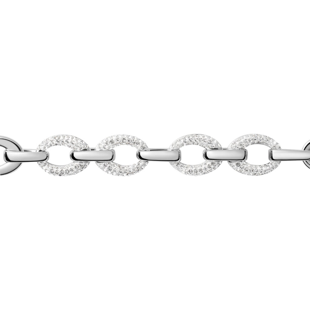 Bracciale Catena Lady Phantasya Acciaio Cristallo - Bracciali Donna | Stroili