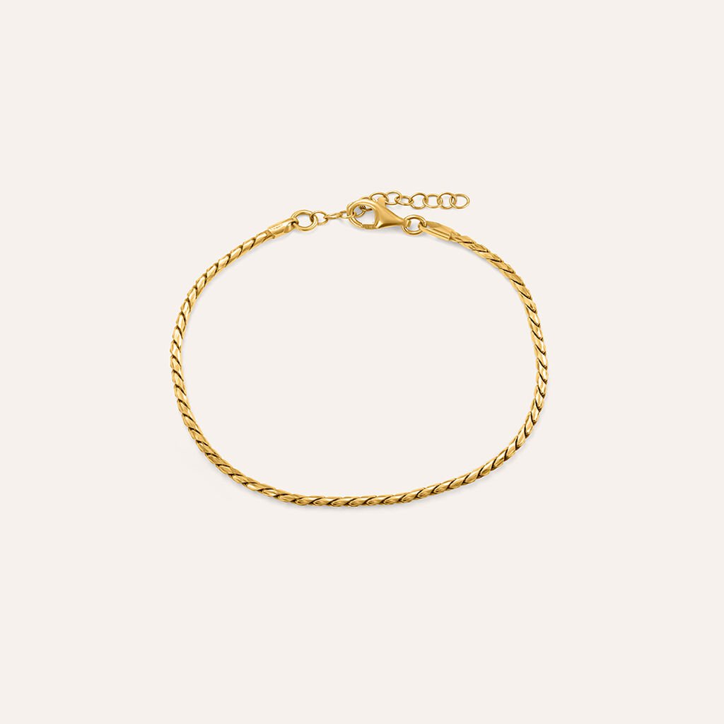 Bracciale Catena Silver Collection Argento Dorato - Gioielli Donna | Stroili