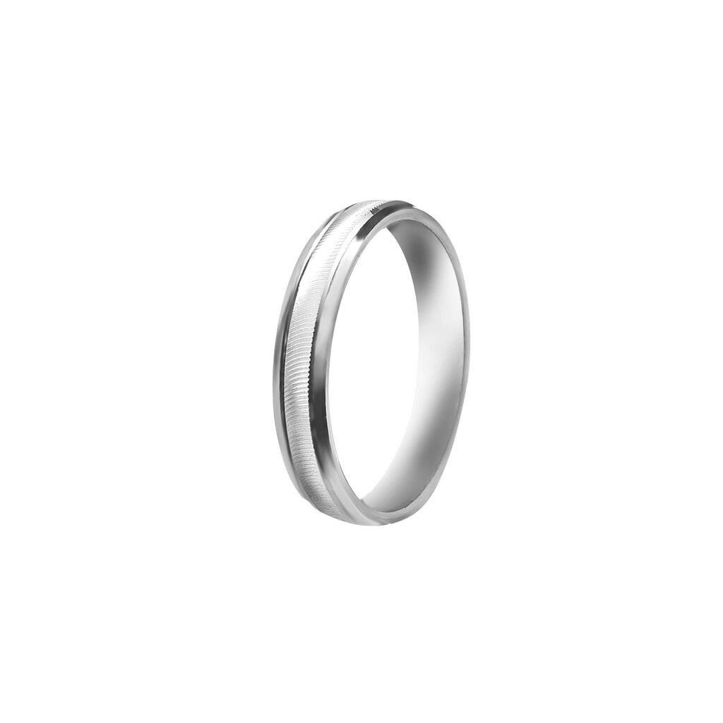 Anello Fedina Silver Collection Argento Rodiato - Anelli con Incisione Unisex | Stroili