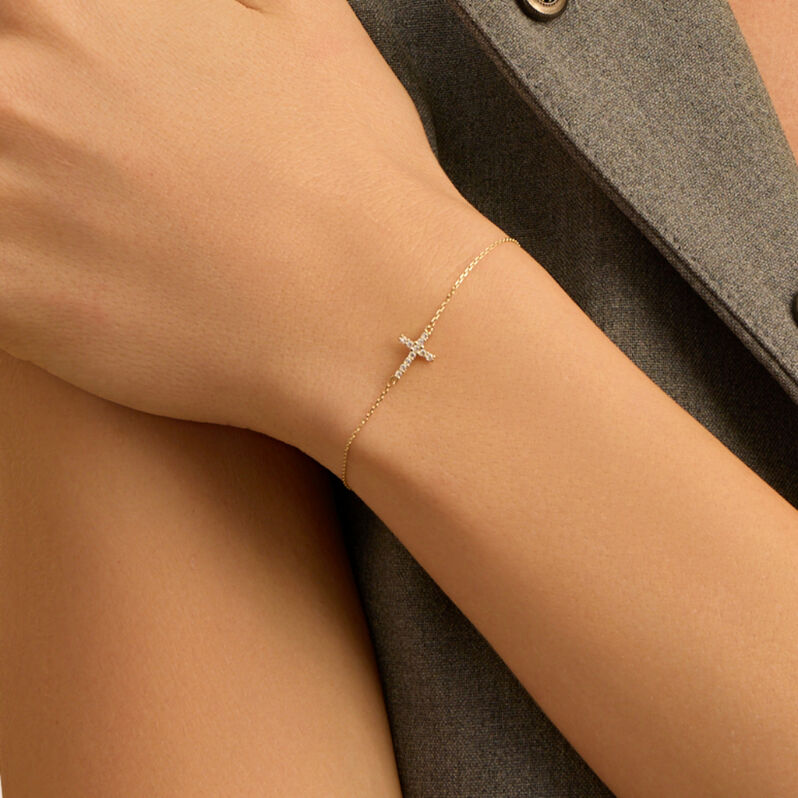 Bracciale Holy Oro Giallo Cubic Zirconia - Bracciali Donna | Stroili