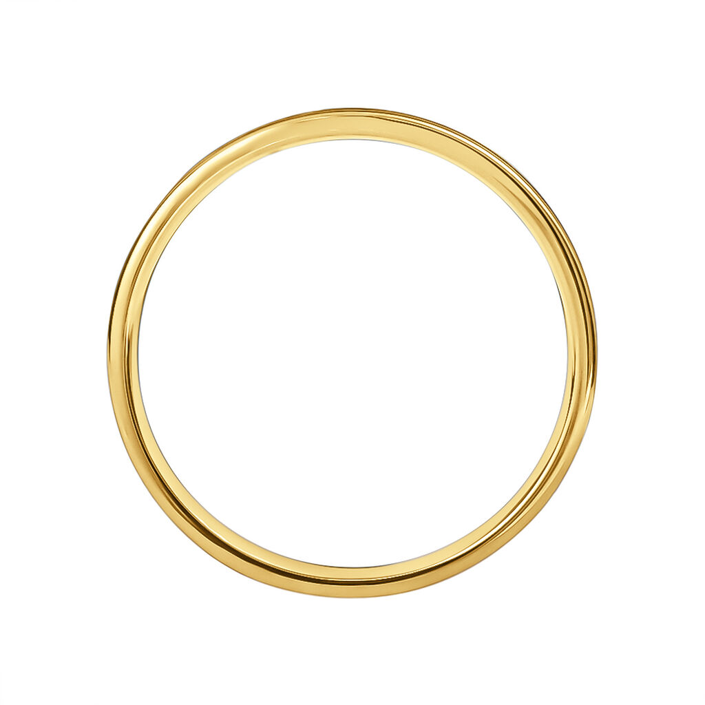 Fede Classica 3.5 mm Oro Giallo - Anelli con Incisione Uomo | Stroili