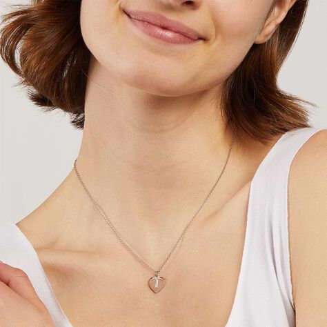 Collana Silver Collection Argento Bicolore Bianco / Rosa - Collane Donna | Stroili