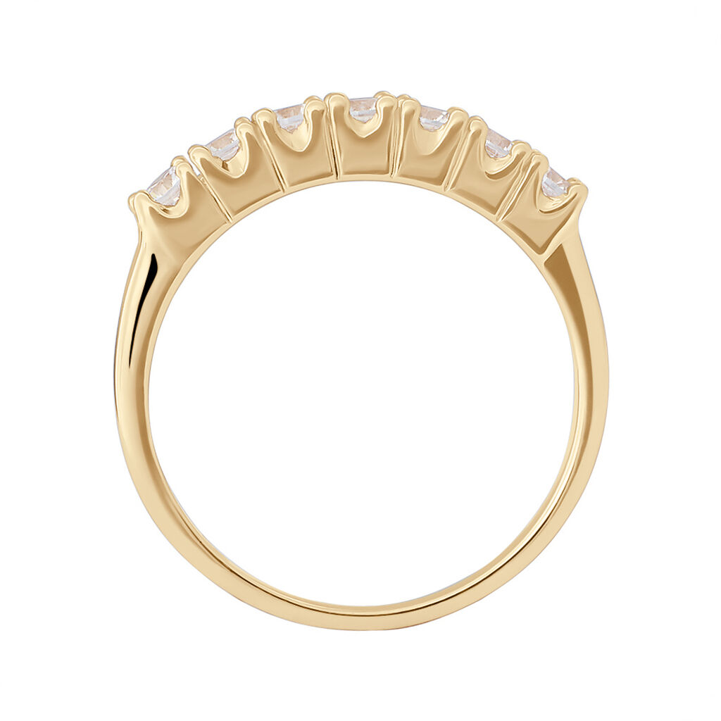 Anello Riviere Golden Dream Placcato Oro Giallo Cubic Zirconia - Anelli Riviere Donna | Stroili