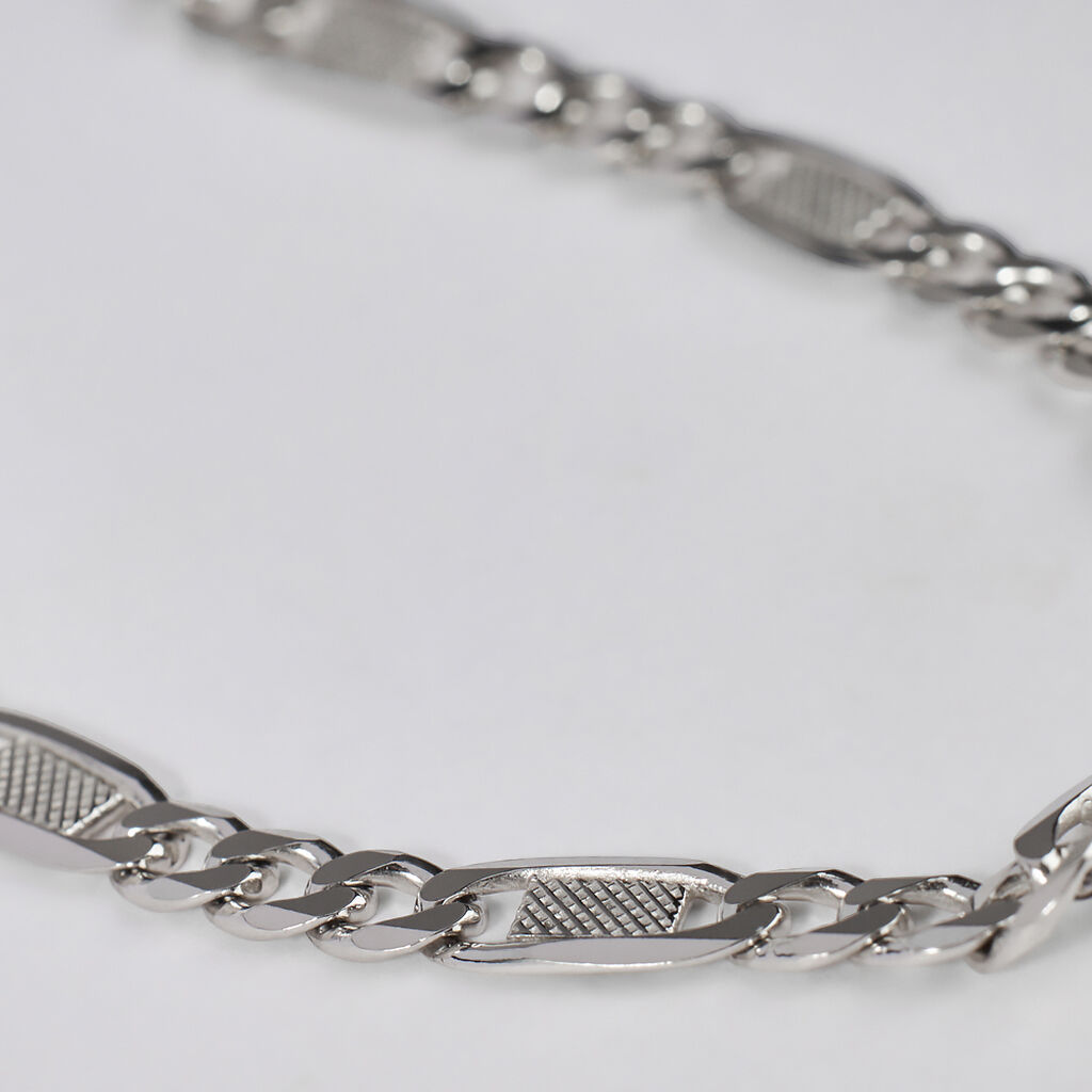 Catena Gentleman Argento Rodiato