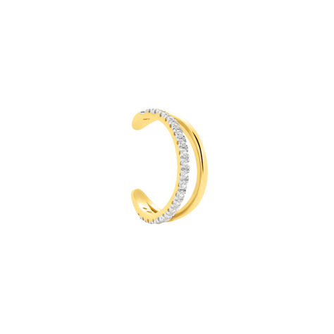 Ear Cuff Bon Ton Oro Giallo Cubic Zirconia - Ear Cuff Donna | Stroili