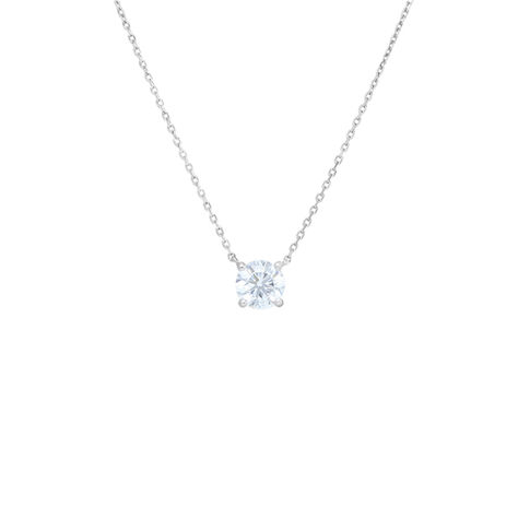 Collana Punto Luce Diamade Oro Bianco Diamante Lab-Grown - Collane Punto Luce Donna | Stroili