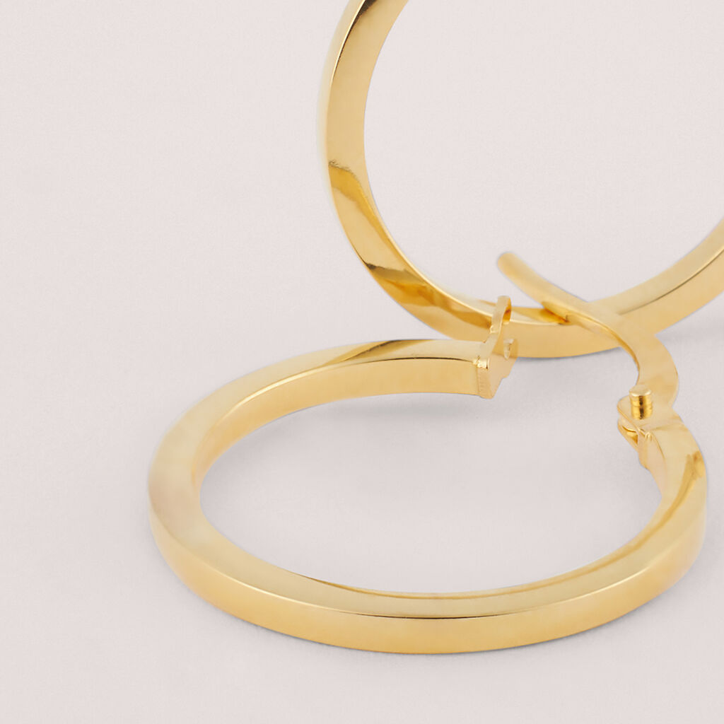 Orecchini A Cerchio Toujours Oro Giallo - Orecchini a Cerchio Donna | Stroili