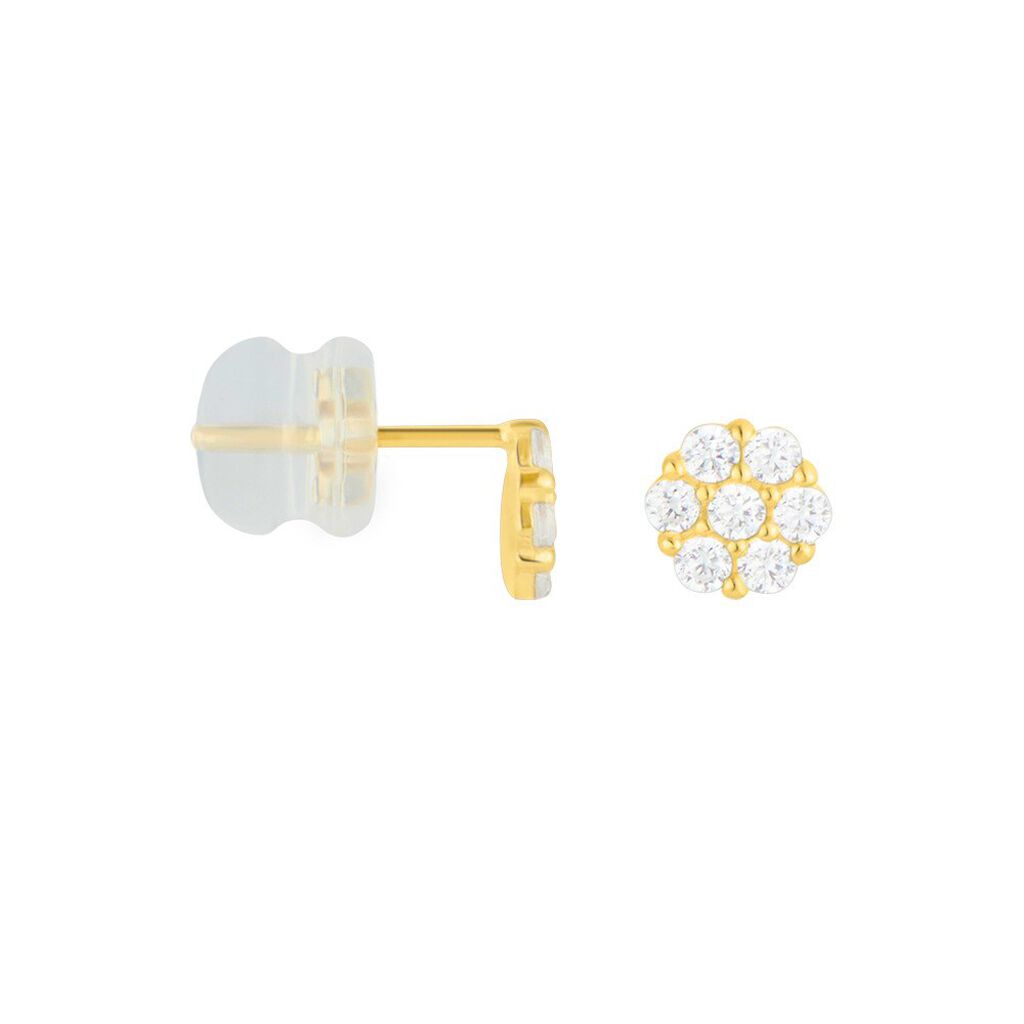 Orecchini Lobo Bon Ton Oro Giallo Cubic Zirconia - Orecchini a Lobo Donna | Stroili
