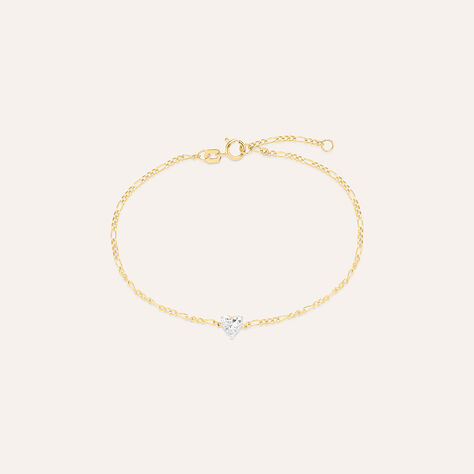 Bracciale Punto Luce Claire Oro Giallo Cubic Zirconia - Bracciali Amicizia Donna | Stroili