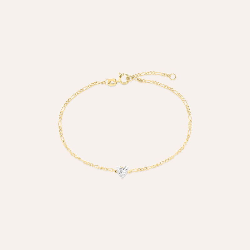 Bracciale Punto Luce Claire Oro Giallo Cubic Zirconia - Bracciali Amicizia Donna | Stroili