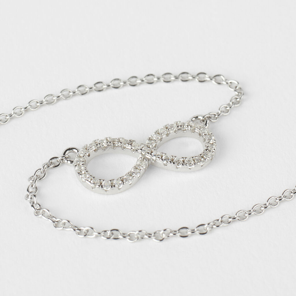 Collana Silver Moments Argento Rodiato Cubic Zirconia - Collane Donna | Stroili