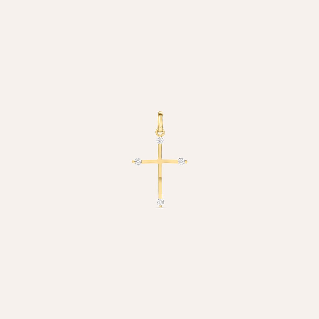 Pendente Holy Oro Giallo Cubic Zirconia - Ciondoli Donna | Stroili