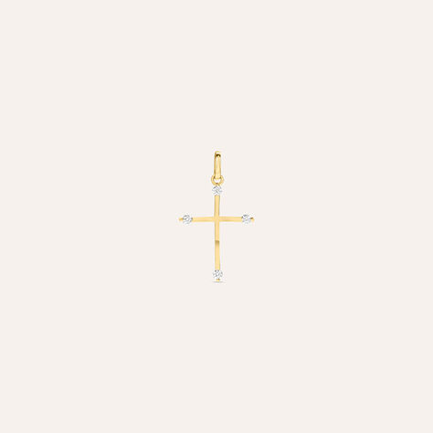 Pendente Holy Oro Giallo Cubic Zirconia - Ciondoli Donna | Stroili