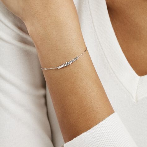 Bracciale Silver Elegance Argento Rodiato Cubic Zirconia - Bracciali Donna | Stroili