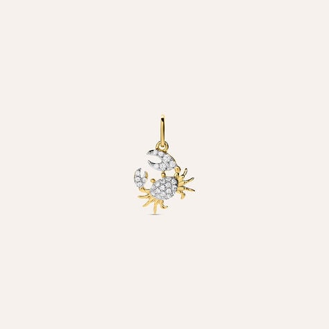 Pendente Poème Oro Giallo Cubic Zirconia - Ciondoli Donna | Stroili