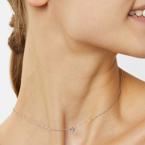 Collana Punto Luce Silver Elegance Argento Rodiato Cubic Zirconia - Collane Punto Luce Donna | Stroili