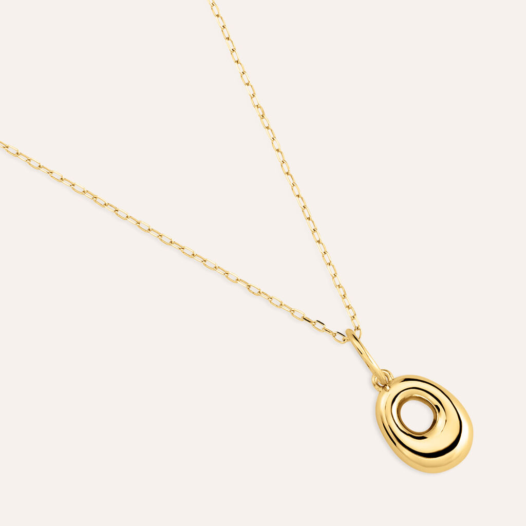 Pendente Love Beats Argento Dorato