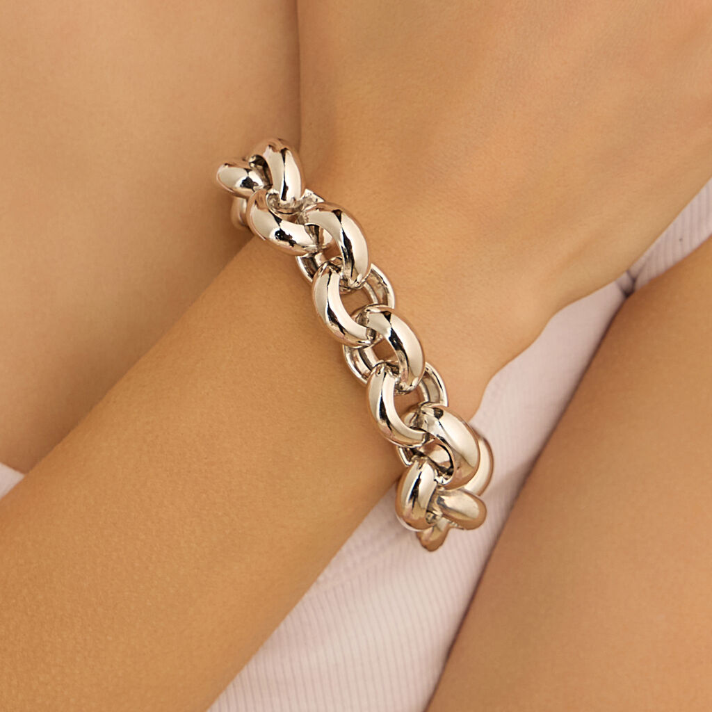 Bracciale Catena Silver Collection Argento Rodiato - Gioielli Donna | Stroili