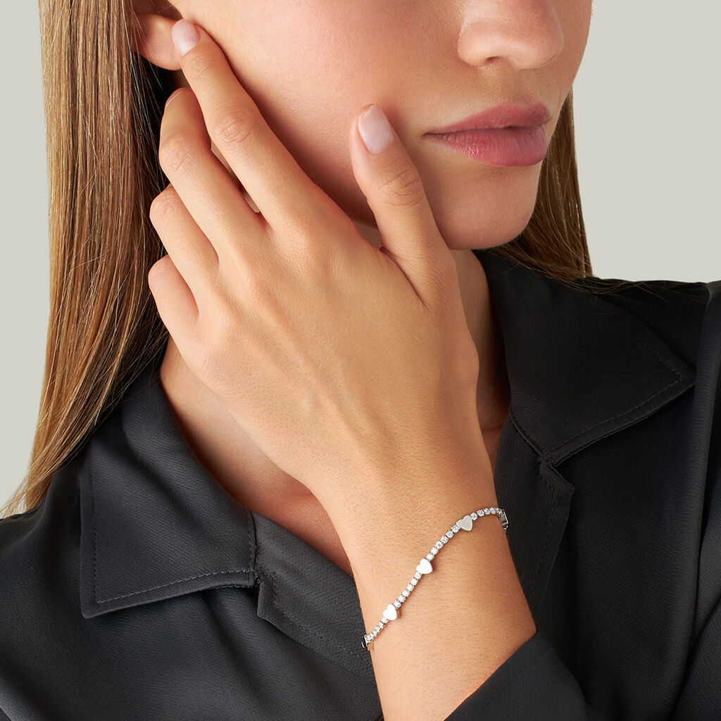 Bracciale Romantic Shine Ottone Cristallo - Bracciali Love Donna | Stroili