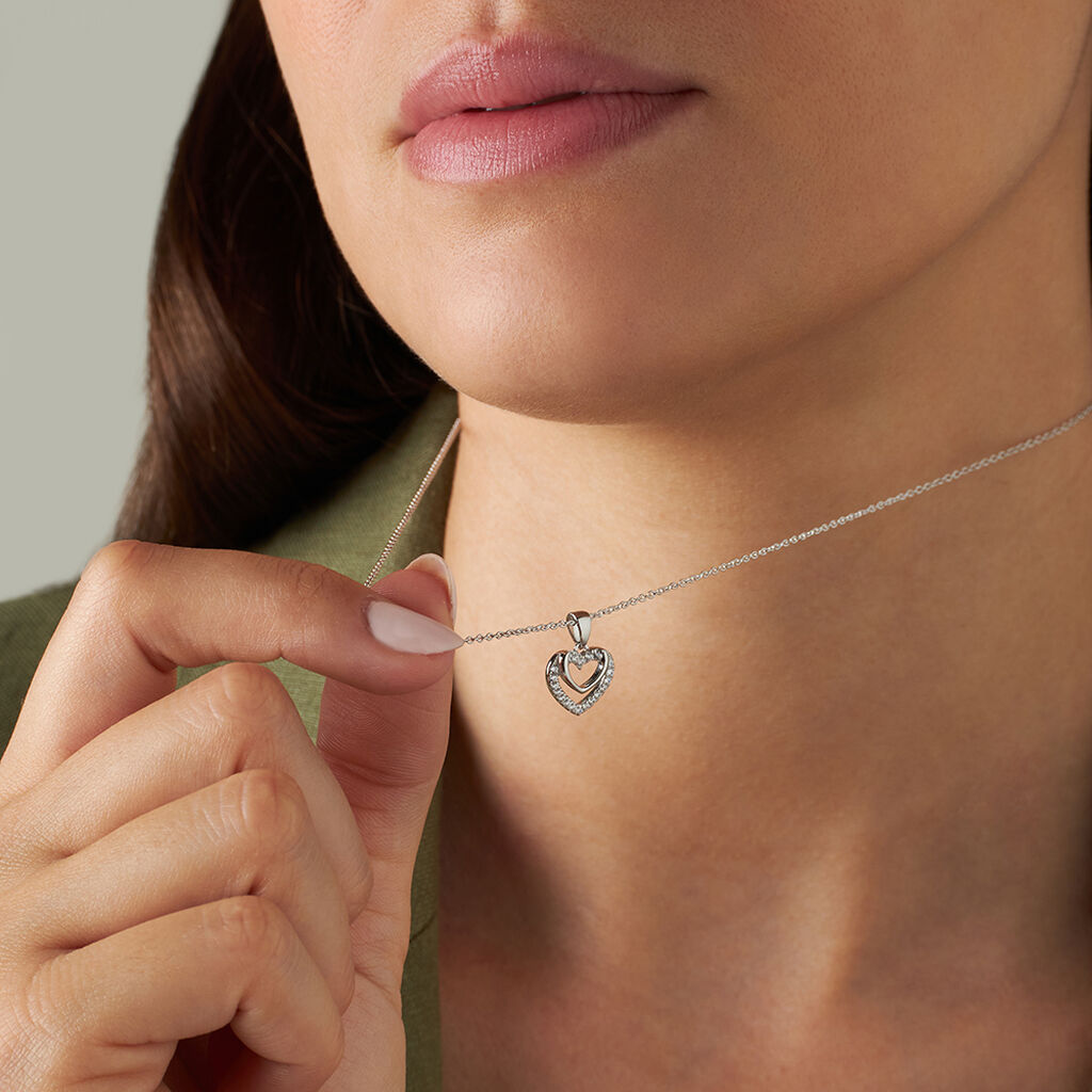 Collana Silver Moments Argento Rodiato Cubic Zirconia - Collane Donna | Stroili