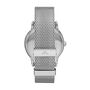 Orologio solo tempo cinturino mesh e cassa in acciaio