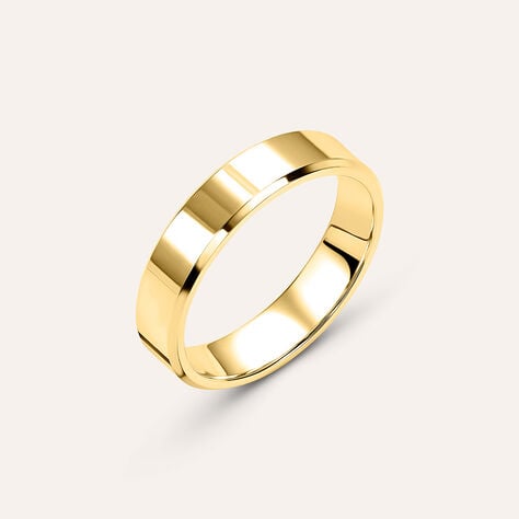 Fede Classica 4.5 mm Oro Giallo - Anelli con Incisione Uomo | Stroili