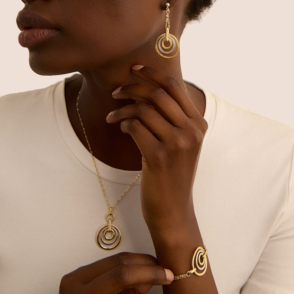 Collana Isabelle Oro Bicolore