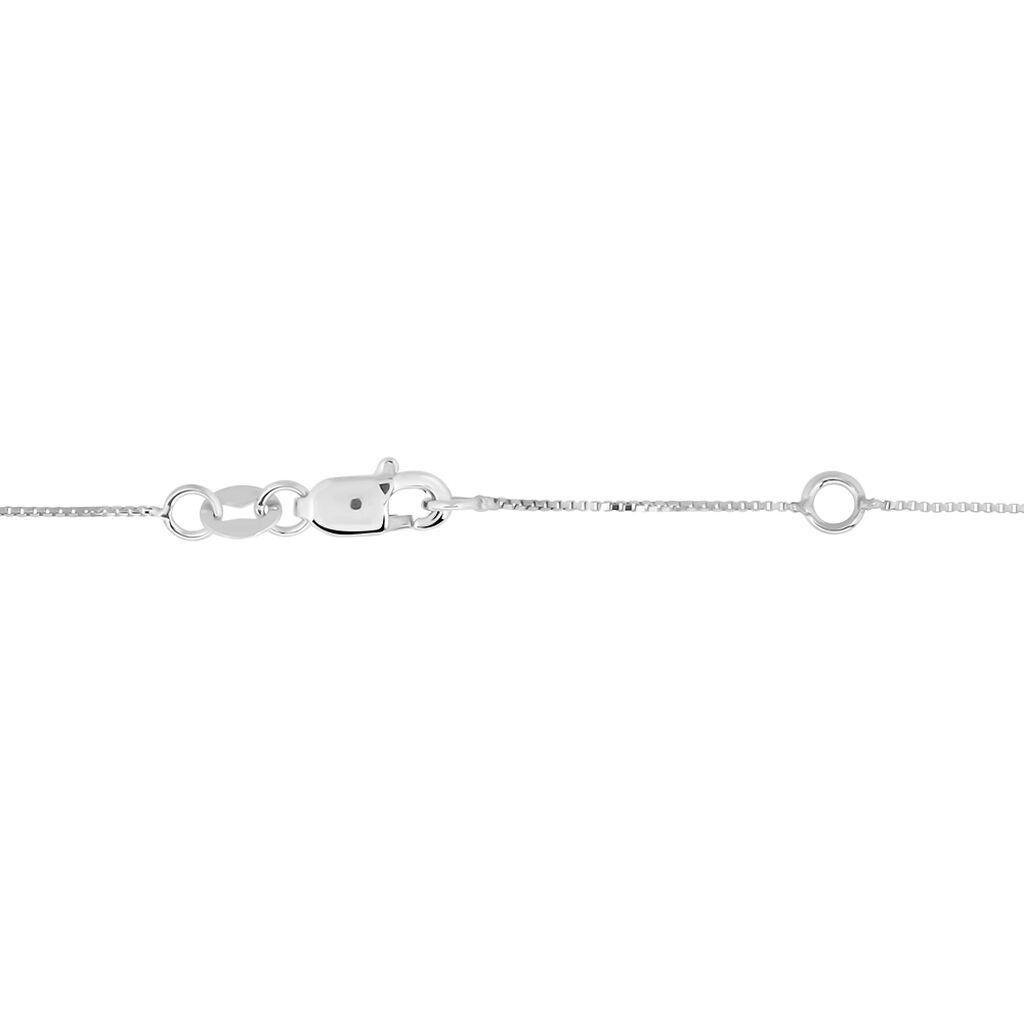 Collana Punto Luce Diamade Oro Bianco Diamante Lab-Grown