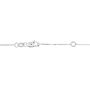 Collana Punto Luce Diamade Oro Bianco Diamante Lab-Grown
