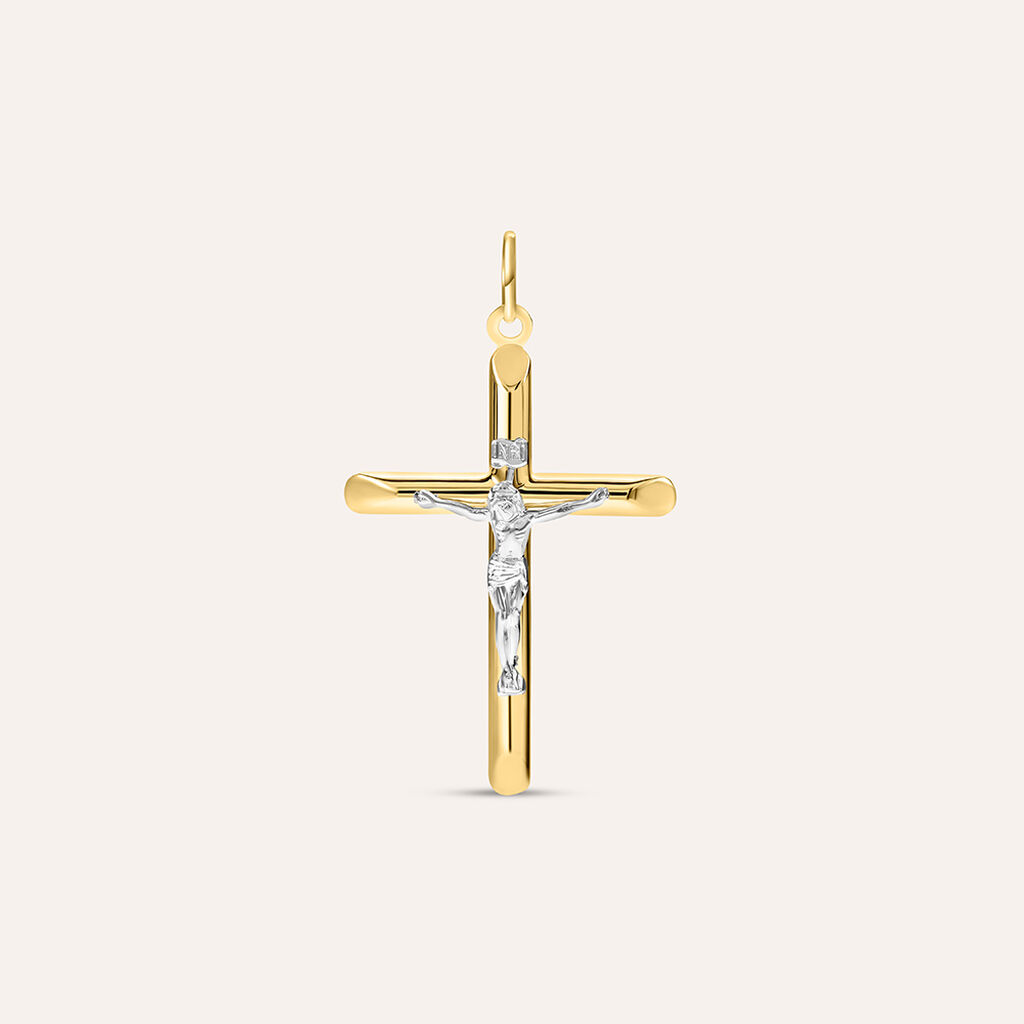 Pendente Religious Gold Oro Bicolore