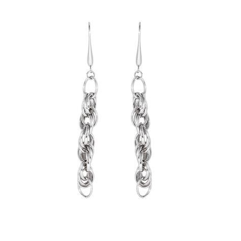 Orecchini in acciaio - Orecchini a Cerchio Donna | Stroili