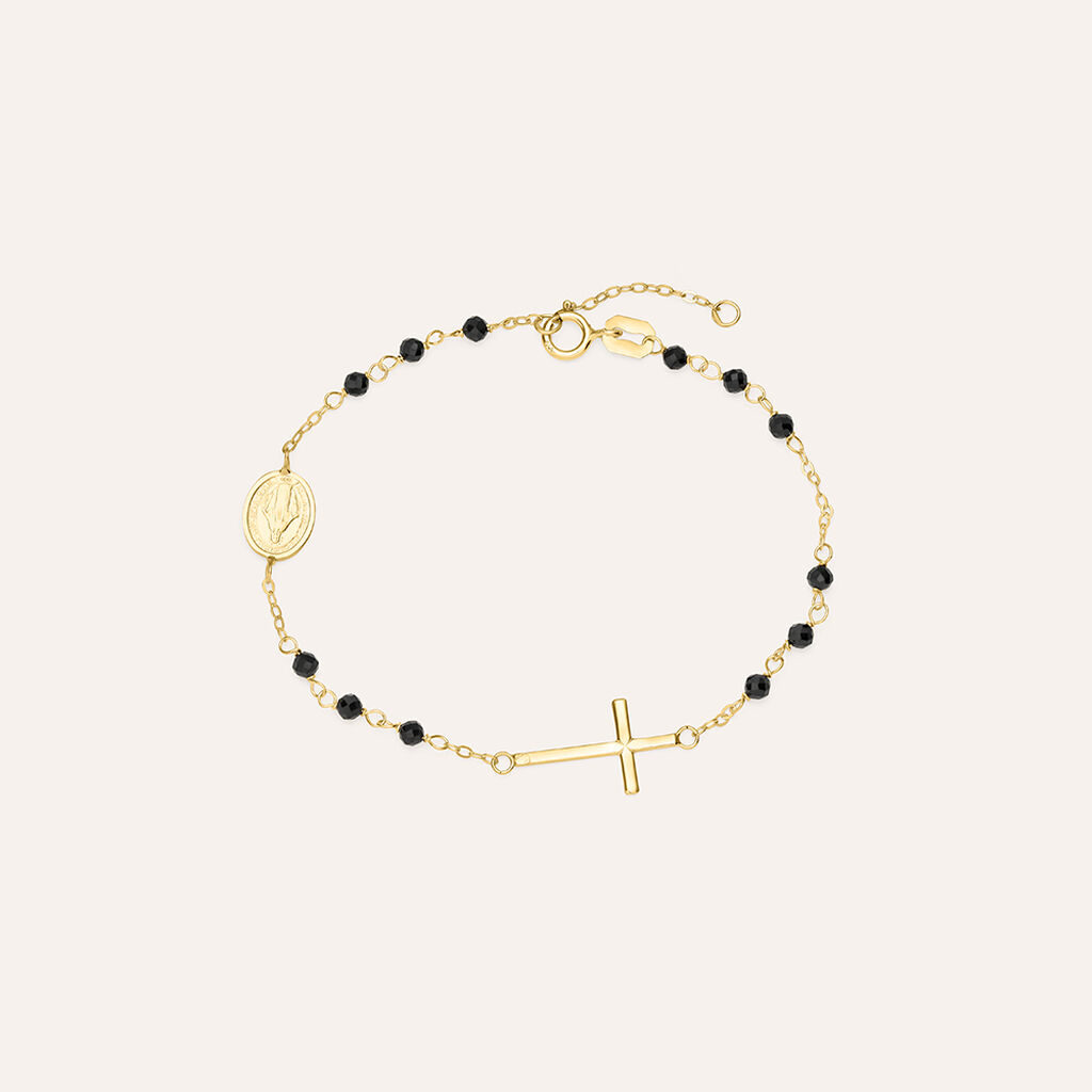 Bracciale Rosario Holy Oro Giallo Spinello