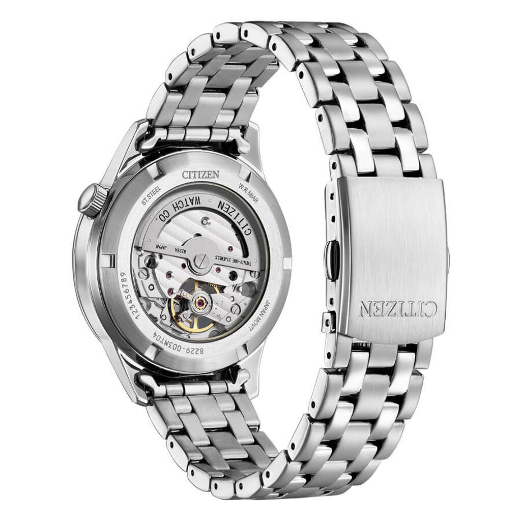 Orologio Automatico Citizen Ore Felici Nh9131-73a - Orologi solo Tempo Uomo | Stroili