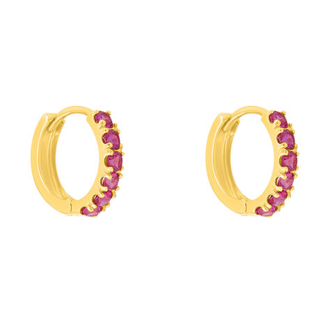 Orecchini A Cerchio Toujours Oro Giallo Cubic Zirconia - Orecchini a Cerchio Donna | Stroili