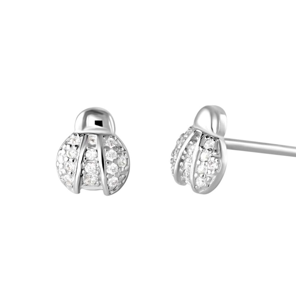 Orecchini Lobo Silver Moments Argento Rodiato Cubic Zirconia - Orecchini a Lobo Donna | Stroili