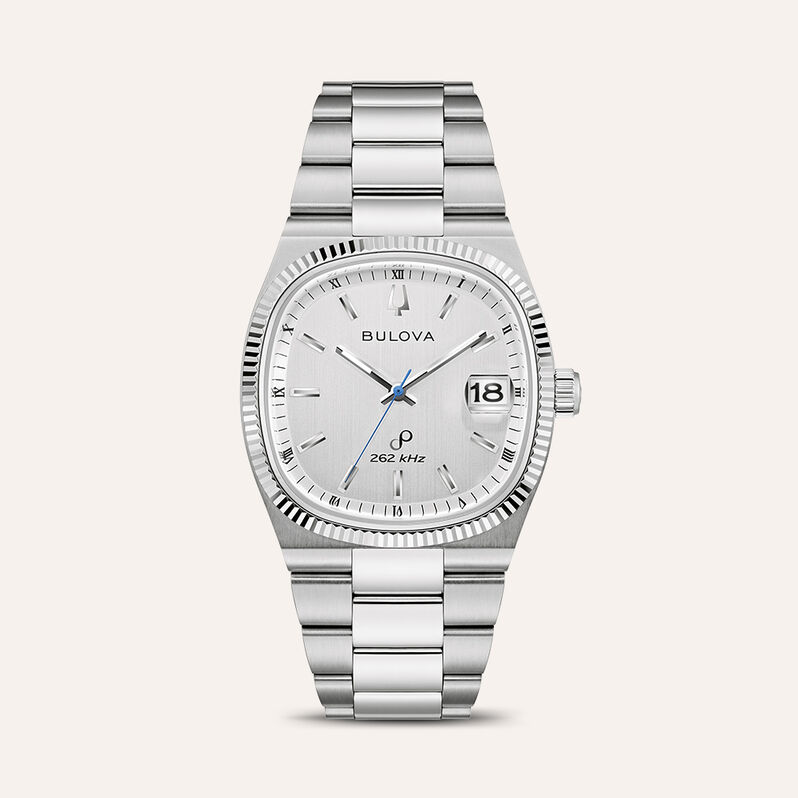 Orologio Al Quarzo 262 kHz Precisionist Bulova Super Seville 96b444 - Orologi con Datario Uomo | Stroili