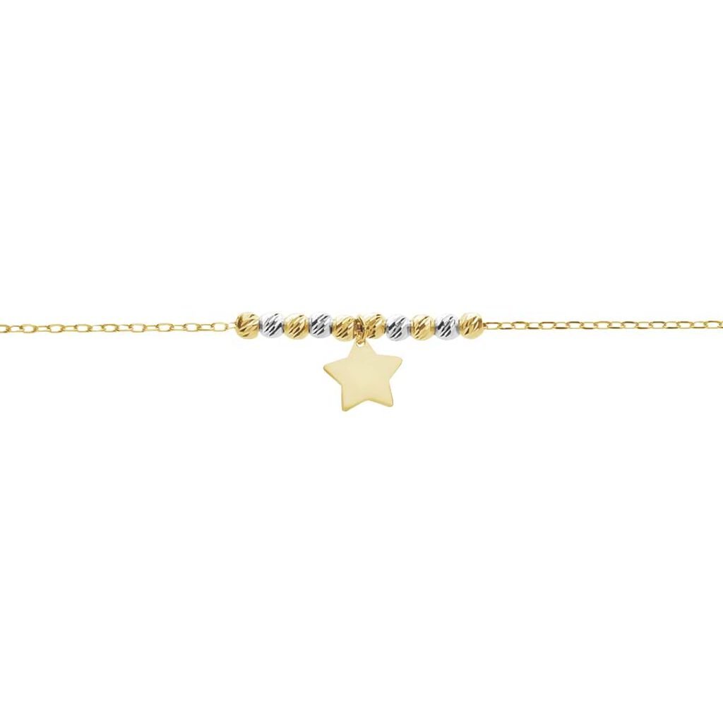 Bracciale Mon Petit Oro Bicolore - Bracciali con Incisione Bambino | Stroili
