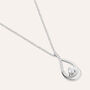 Collana Silver Elegance Argento Rodiato Cubic Zirconia