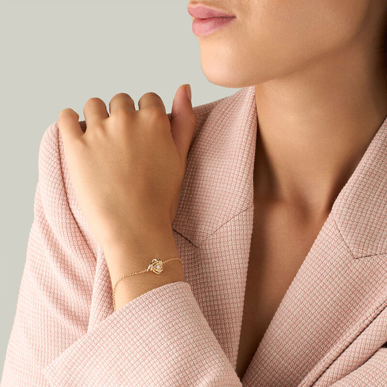 Bracciale Golden Dream Placcato Oro Giallo Cubic Zirconia - Bracciali Amicizia Donna | Stroili