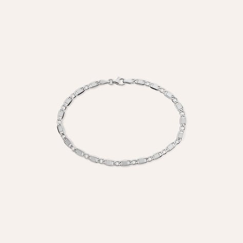 Bracciale Catena Oro Uomo Oro Bianco - Bracciali Uomo | Stroili