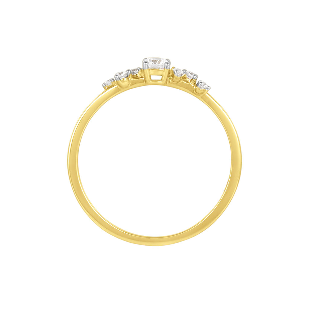 Anello Riviere Claire Oro Giallo Cubic Zirconia - Anelli Riviere Donna | Stroili