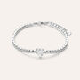 Bracciale Tennis Silver Elegance Argento Rodiato Cubic Zirconia