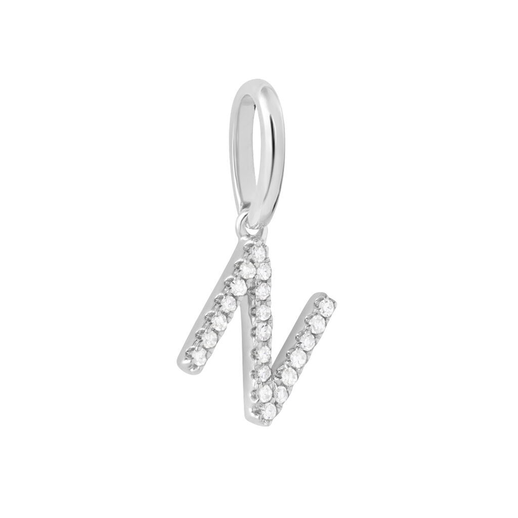 Pendente Sophia Oro Bianco Diamante - Ciondoli Donna | Stroili