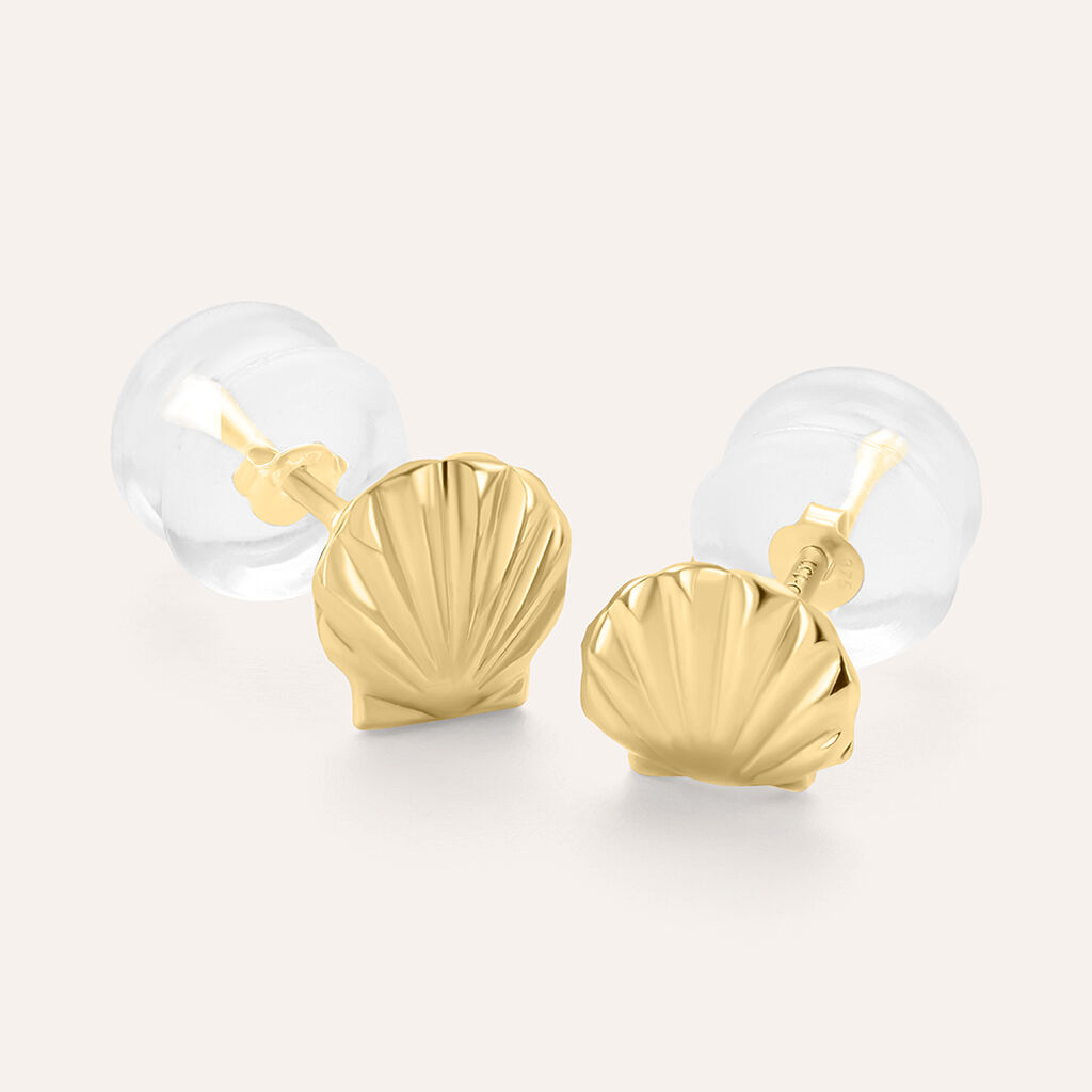 Orecchini Lobo Bon Ton Oro Giallo