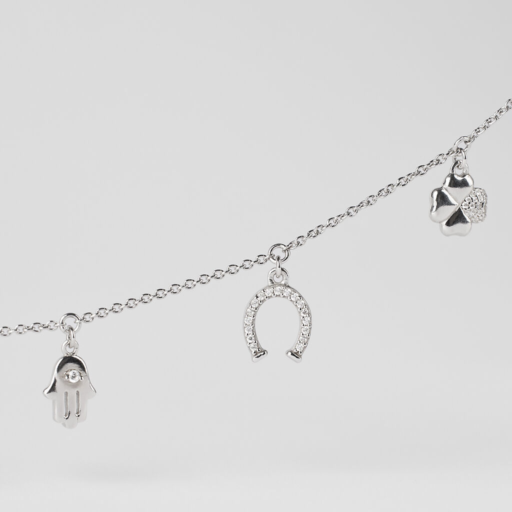Collana Silver Moments Argento Rodiato Cubic Zirconia - Collane Donna | Stroili